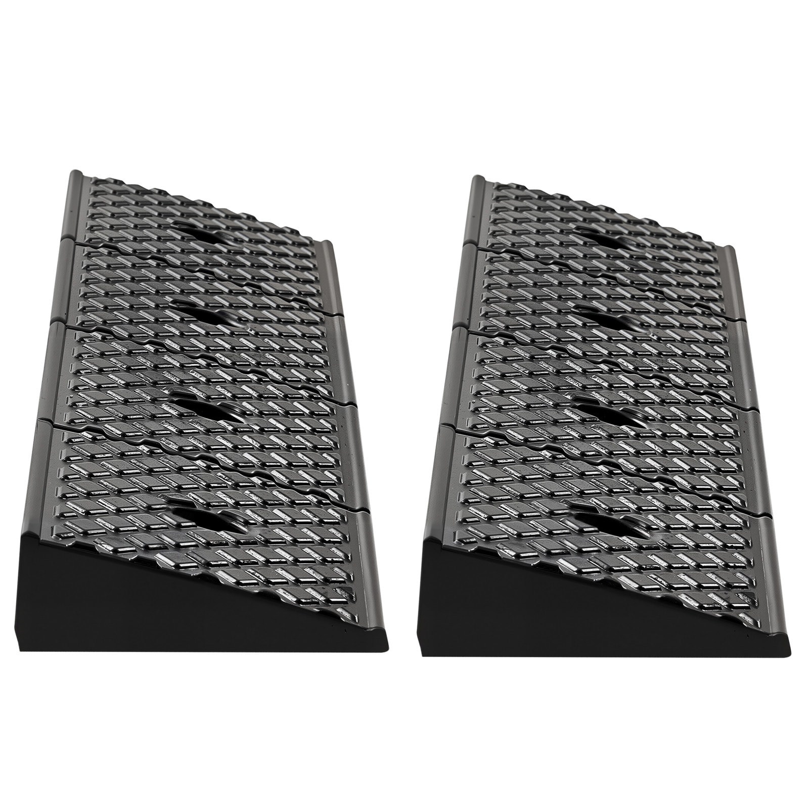 Heavy Duty Rubber Curb Ramp For Wheelchairs And Motorcycles 2 Pack_voghion.com